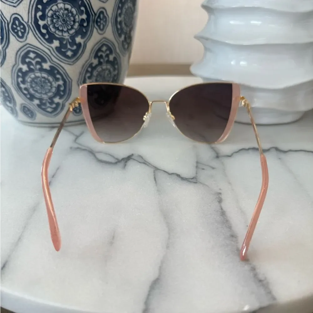 QUAY X Love Island Glow Up 55mm Cat Eye Sunglasses⭐️